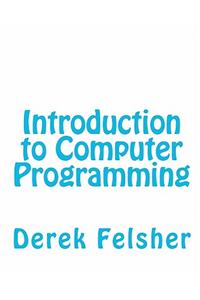 Introduction to Computer Programming