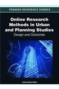 Online Research Methods in Urban and Planning Studies