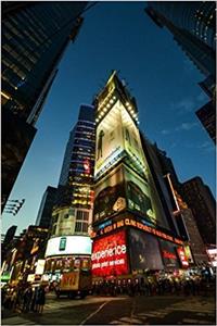 Times Square at Night in Manhattan, New York City Journal