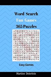 Word Search Fun Games 365 Puzzles Easy Games