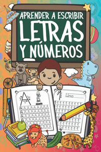 Aprender A Escribir Letras Y Números