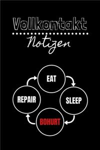Vollkontakt Notizen - Eat Sleep Bohurt Repair