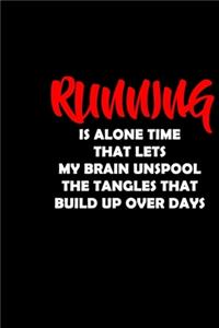 Running is Alone Time