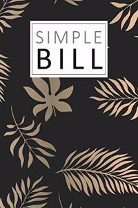 Simple Bill