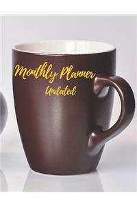 Monthly Planner Undated