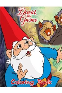 David the Gnome Coloring Book: Coloring Book for Kids and Adults with Fun, Easy, and Relaxing Coloring Pages (Coloring Books for Adults and Kids 2-4 4-8 8-12+)