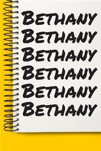 Name Bethany A beautiful personalized