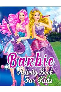 Barbie activity book for kids