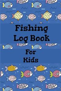 Fishing Log Book for Kids