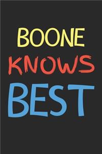 Boone Knows Best