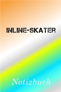 Inline-Skater Notizbuch