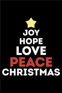 Joy Hope Love Peace Christmas