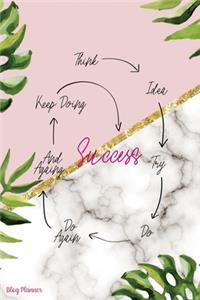 Think Idea Try Do Do Again And Againg Keep Doing Success