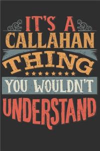 It's A Callahan You Wouldn't Understand