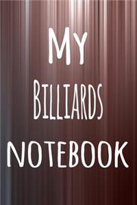 My Billiards Notebook