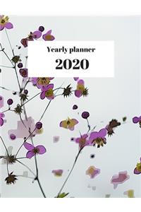 2020 Yearly planner