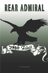 Rear Admiral - Semper Fidelis - Notebook