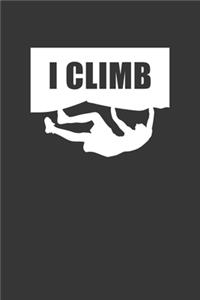 I Climb Notebook