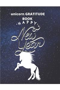 gratitude book gift unicorn