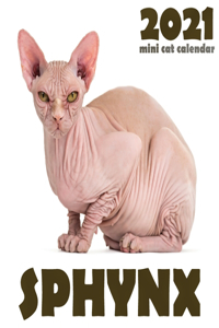 Sphynx 2021 Mini Cat Calendar