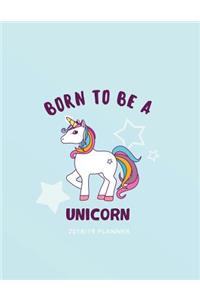 Born to Be a Unicorn - 2018/19 Planner
