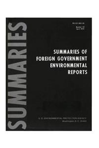 Summaries of Foreign Government Environmental Reports