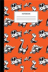 Dinosaur Skeleton Notebook