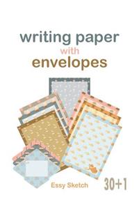 writing paper with envelopes
