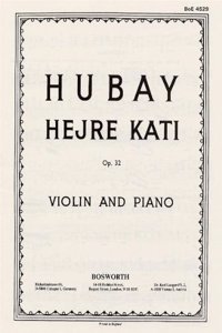 Jeno Hubay: Hejre Kati Op.32 (Violin/Piano)