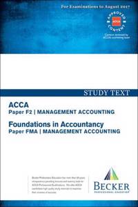 ACCA Approved - F2 Management Accounting (FIA: FMA)