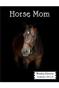 Horse Mom Weekly Planner
