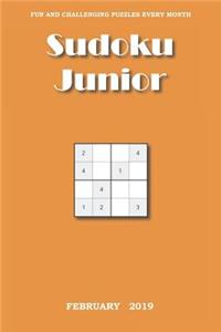 Sudoku Junior: February, 2019