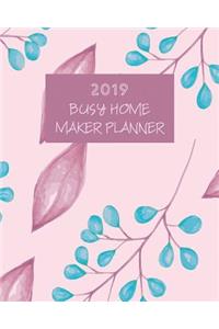 2019 Busy Home Maker Planner