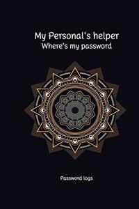 My Personal's Helper, Where's My Password