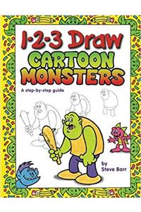 1-2-3 Draw Cartoon Monsters