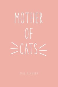 Mother of Cats 2018 Planner Melon