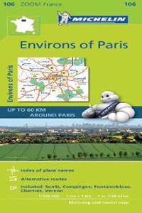 Michelin Environs of Paris Zoom Map 106