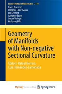 Geometry of Manifolds with Non-Negative Sectional Curvature