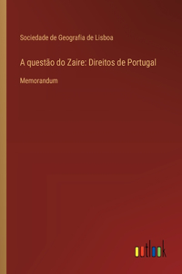 A questão do Zaire