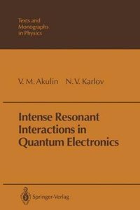 Intensive Resonant Interactions in Quantum Electronics