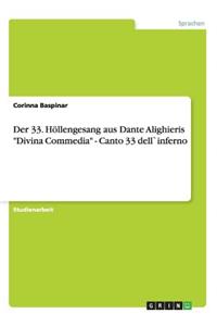 Der 33. Höllengesang aus Dante Alighieris 