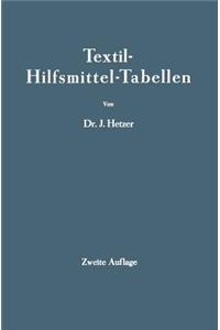 Textil-Hilfsmittel-Tabellen