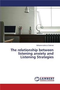 relationship between listening anxiety and Listening Strategies