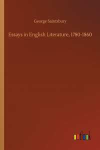 Essays in English Literature, 1780-1860