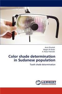 Color shade determination in Sudanese population