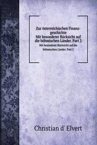 Zur osterreichischen Finanz-geschichte