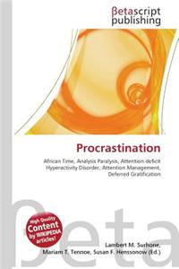 Procrastination