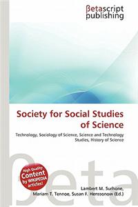 Society for Social Studies of Science