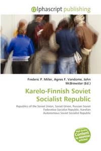 Karelo-Finnish Soviet Socialist Republic