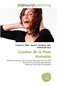Couleur de La Peau Humaine